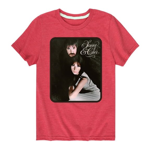 Sonny and Cher - The Two Of Us - Toddler And Youth Short Sleeve Graphic T-Shirt