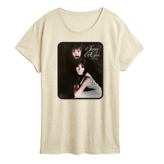 Sonny and Cher - The Two Of Us - Women's Short Sleeve Graphic T-Shirt
