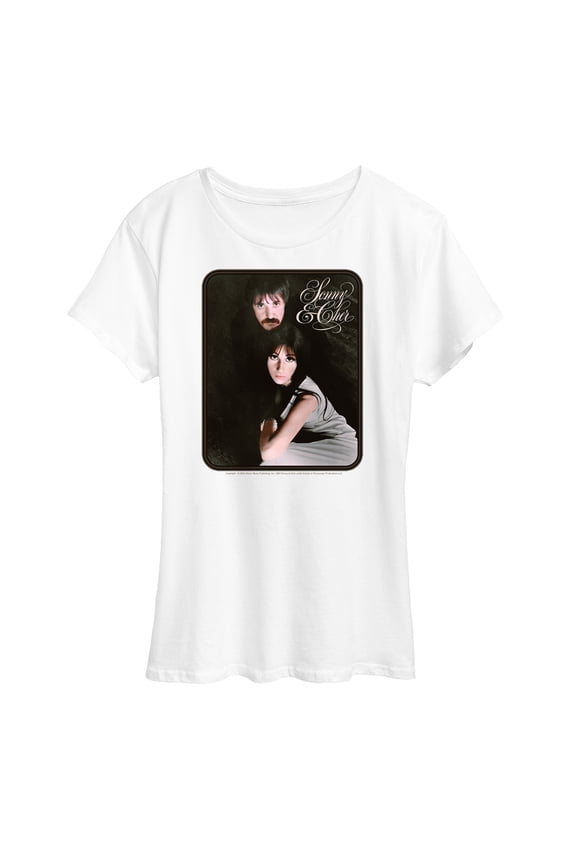 Sonny and Cher - The Two Of Us - Women's Short Sleeve Graphic T-Shirt