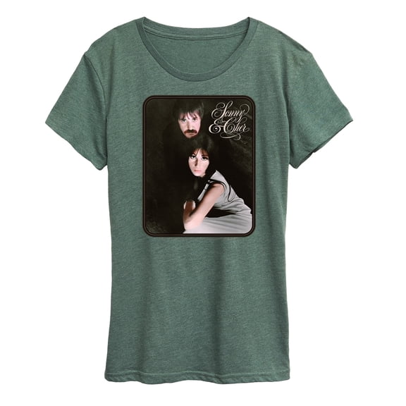 Sonny and Cher - The Two Of Us - Women's Short Sleeve Graphic T-Shirt