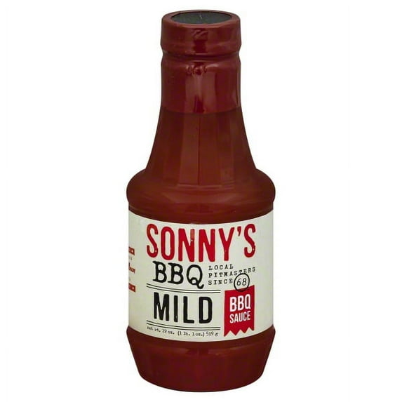 Sonny's Franchise Sonny's Mild BBQ Sauce, 19 oz Bottle