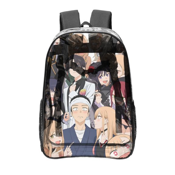 Sono Bisque Doll wa Koi wo Suru Transparent Backpack - Guard Dog Security, Durable and Lightweight, Waterproof Design, Comfortable Straps