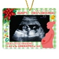 Sonogram Picture Frame Christmas MMF7 Ornament 2024 Bump's First