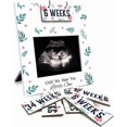 thumbnail image 1 of Sonogram Picture Frame Leaf and Wildflower Ultrasound Picture Frame with Baby Countdown Weeks for DIY 4x3 Ultrasound Photo Bear Pregnancy Gifts for DIY Expecting Parents Pregnancy Announcement, 1 of 6