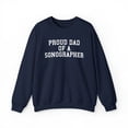 thumbnail image 1 of Sonographer Dad Sonography Sweatshirt, Gifts, Crewneck, 1 of 4