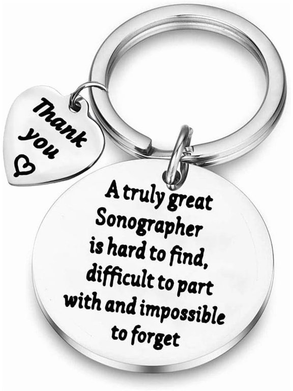 Sonographer Gifts Sonographer Keychain Ultrasound Tech Gifts