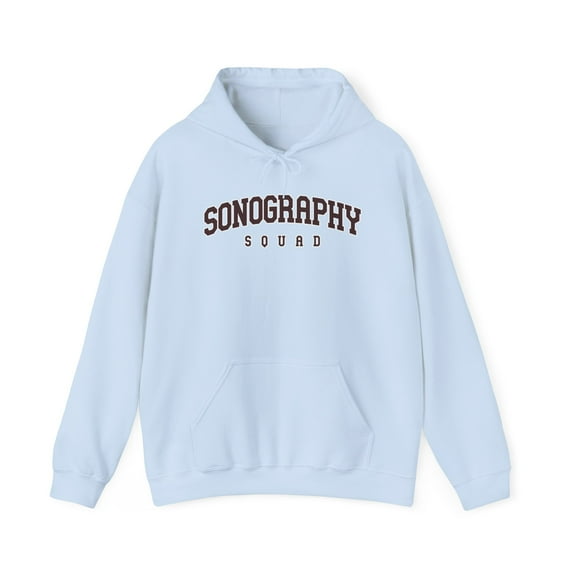 Sonography Squad Sonographer Grad Hoodie, Gifts, Hooded Sweatshirt