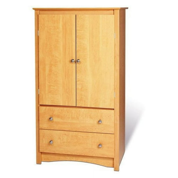 Sonoma 2 Drawer Armoire-Color:Maple