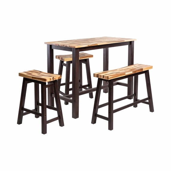 Boraam Sonoma 4pc Pub Set - Blended Espresso Finish