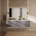 thumbnail image 1 of Sonoma 72 in W x 22 in D Dark Grey Double Bath Vanity, Cultured Marble Top and 30 in LED Mirrors, 1 of 11