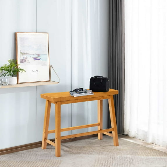 Sonoma Backless Bench - Honey Oak