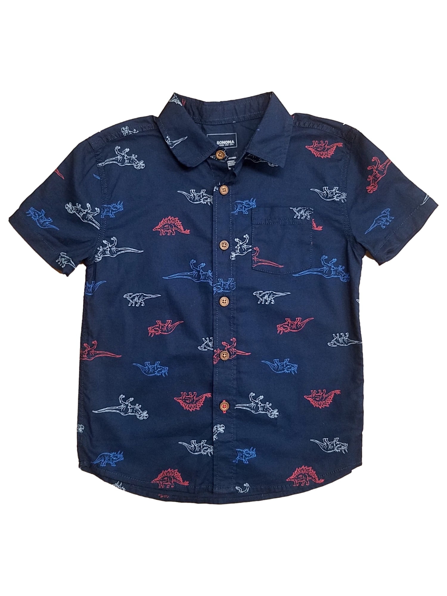 boys dinosaur dress shirt