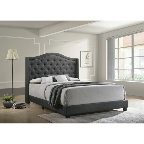 Sonoma Camel Back Full Bed Grey