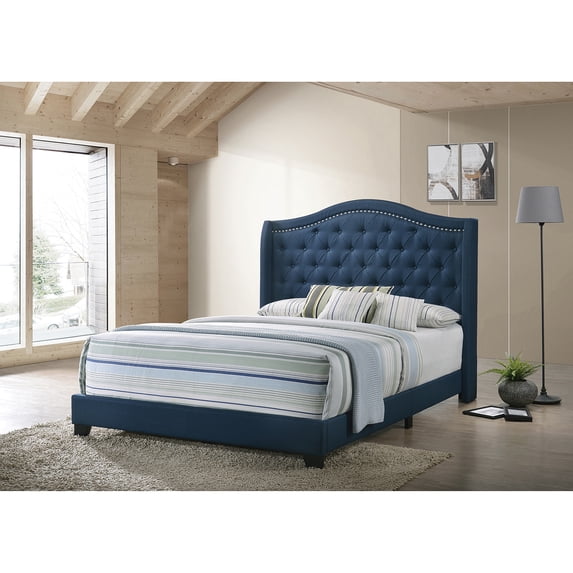 Sonoma Camel Back Queen Bed Blue