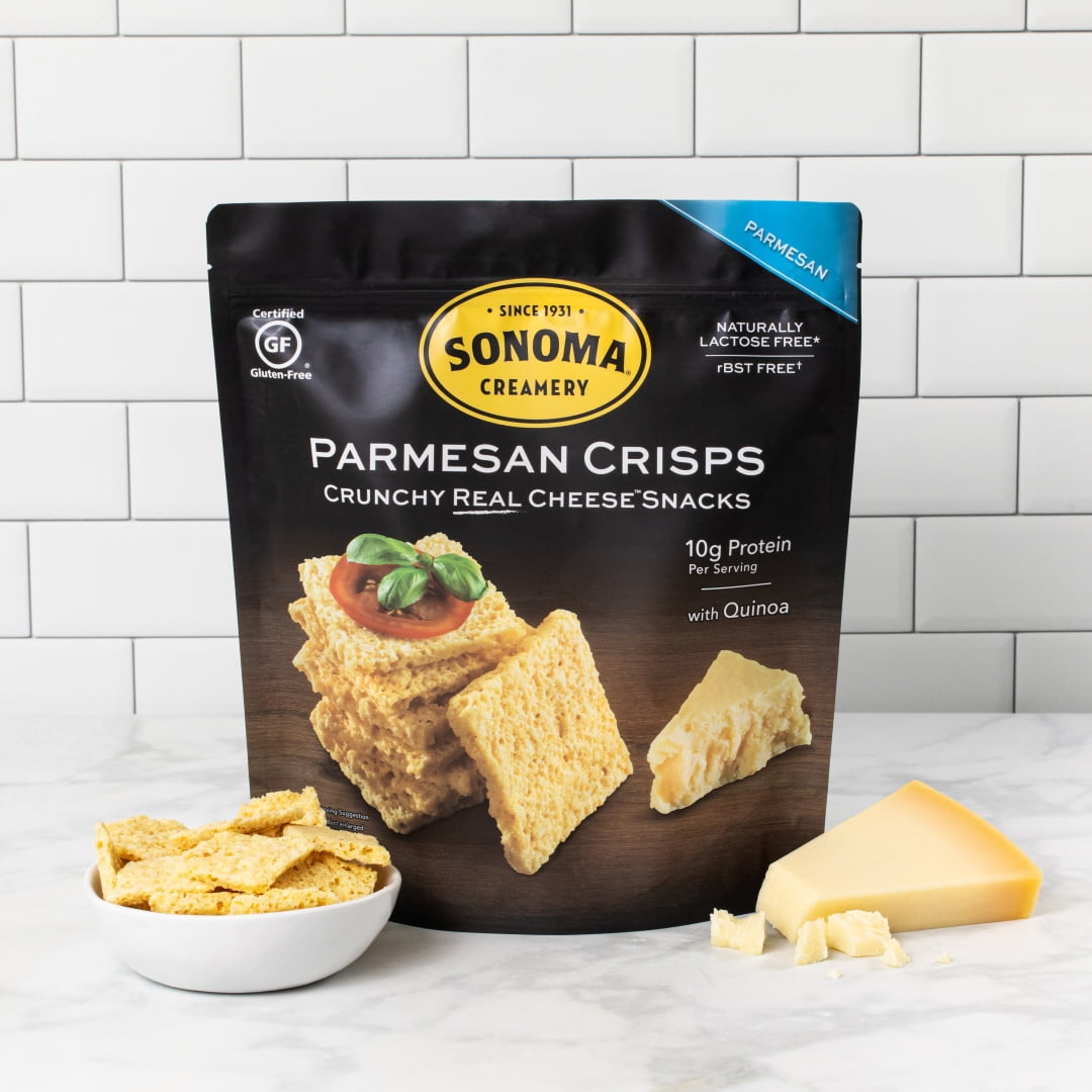 Sonoma Creamery Cheese Crisps, Parmesan, 10 Oz (2 Count) Savory