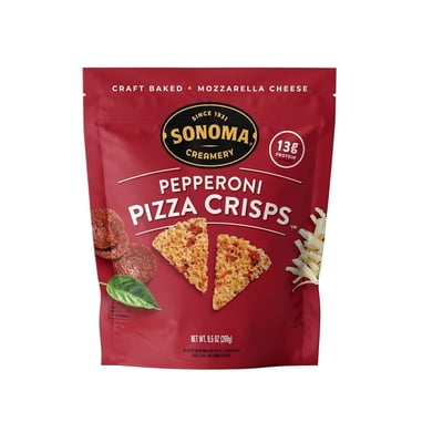 Sonoma Creamery Pepperoni Pizza Crisps 9.5 Ounce