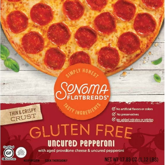 Sonoma: Gluten Free Uncured Pepperoni Pizza, 17.89 Oz