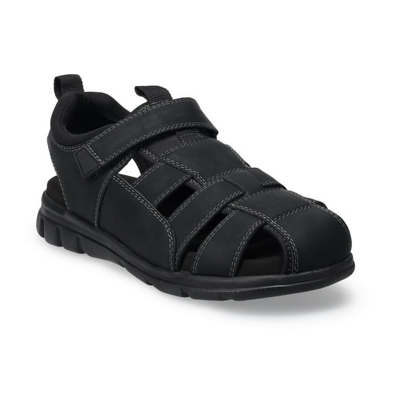 Sonoma Goods For Life® Allec Men's Fisherman Sandals Color: Black Size: 8