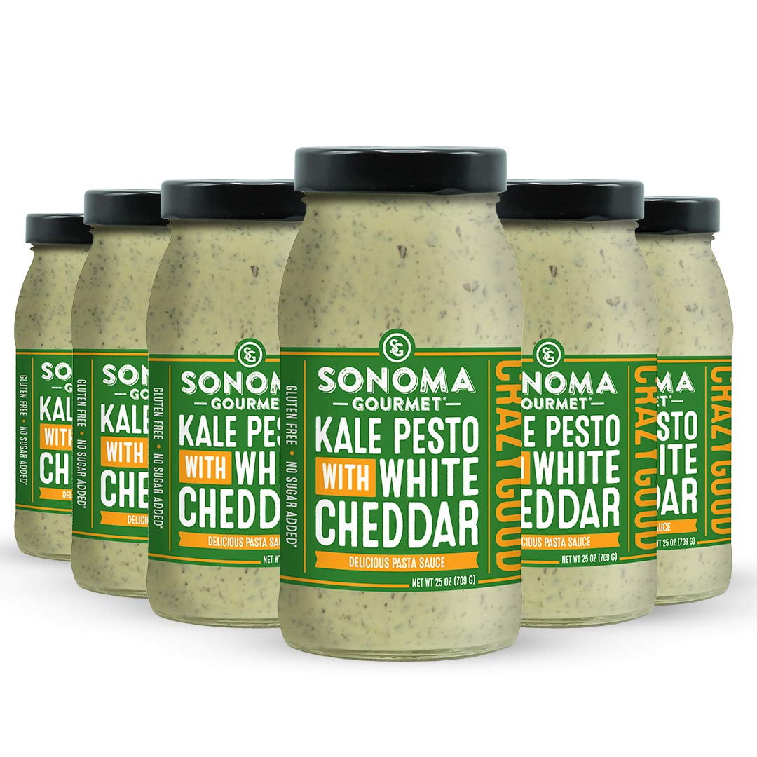 Sonoma Gourmet Kale Pesto with White Cheddar Pasta Sauce 1 case (pack