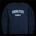 thumbnail image 1 of Sonoma State University Seawolves Family Crewneck Sweatshirt, Navy - Medium, 1 of 1