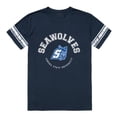 thumbnail image 1 of Sonoma State University Seawolves Men Football T-Shirt, Navy - Large, 1 of 1
