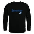 thumbnail image 1 of Sonoma State University Seawolves Script Crewneck Sweatshirt, Black - Medium, 1 of 1