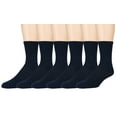 thumbnail image 1 of Sonoma Women's Dress Crew Socks - Solid and Patterned - 6 Pairs - Size 4-10, 1 of 2
