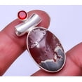 thumbnail image 1 of Sonoran Dendritic Jasper - Mexico 925 Sterling Silver Pendant 1.56" P_9359_145_5, 1 of 2