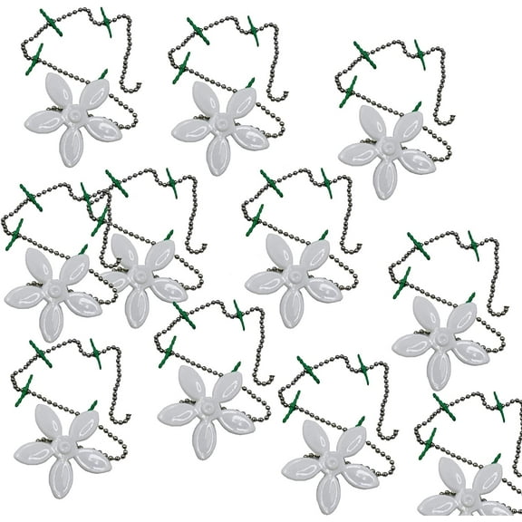 Sonorilo Flower Hair Disposable Drain Catches, 10 Pack
