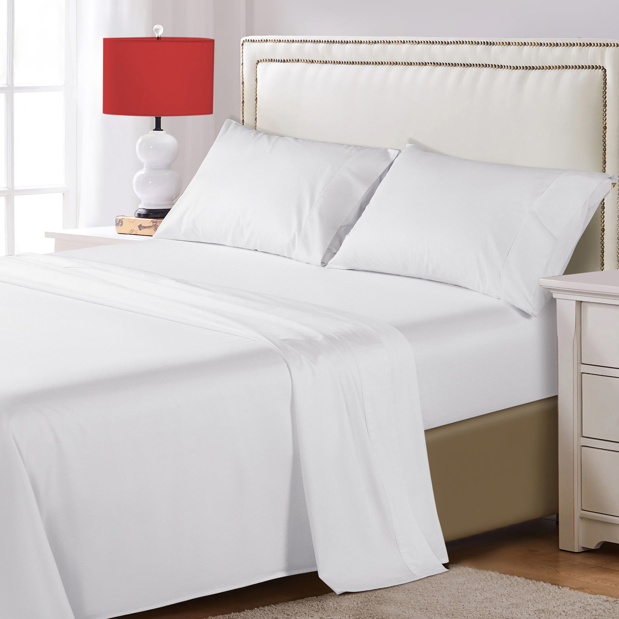 Sonoro Kate 100 Egyptian Cotton Bed Sheet Set 1200 Series Deep