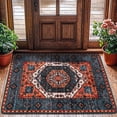 thumbnail image 1 of Sonoro Kate 2x3 Area Rugs for Living Room Bedroom, Non Slip Boho Machine Washable Indoor Floor Carpet, Red-Blue, 1 of 7