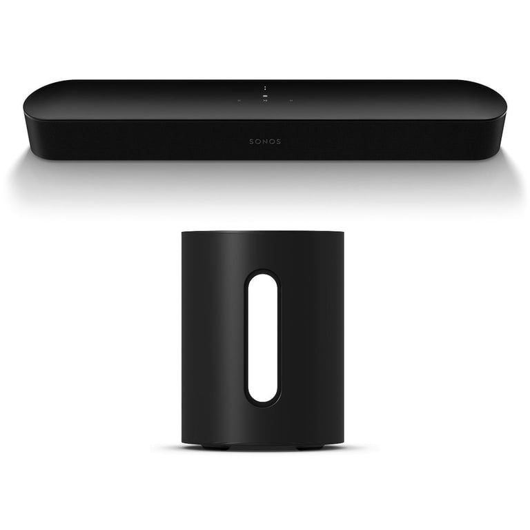 Sonos Beam (Gen 2) and Sub Mini Wireless Subwoofer (Black