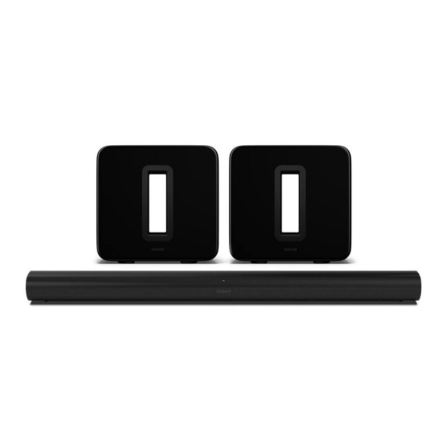 Sonos Entertainment Set with Arc Wireless Dolby Atmos Sound Bar and Gen