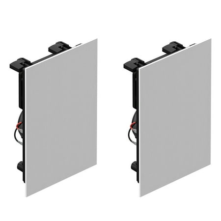 Sonos - Architectural 6-1/2" Passive 2-Way In-Wall Speakers (Pair) - White