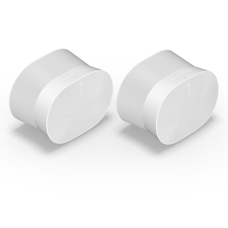 Sonos Immersive Music Set with Pair of Era 300 Voice-Controlled Wireless Smart Speakers (White)