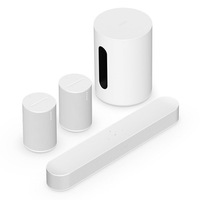 Sonos Set Gen 2 Beam Soundbar, Bluetooth Sub Mini & Era 100 Sonos Set Gen 2 Beam Soundbar, Bluetooth Sub Mini & Era 100
