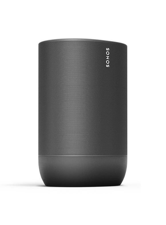 Sonos Move Portable Smart Battery-Powered Speaker with Bluetooth and Wi-Fi (Black)