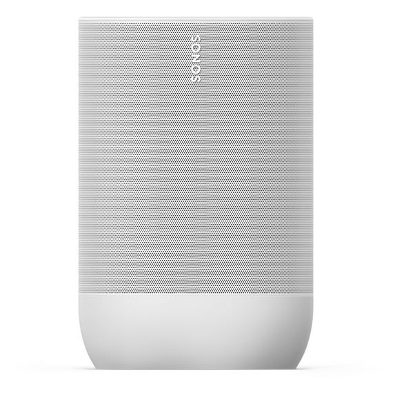 Sonos Move Portable Smart Battery-Powered Speaker with Bluetooth and Wi-Fi (White)