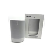 Open Box Sonos Move Wi-Fi Bluetooth Smart Speaker Alexa Built in MOVE1US1 - White