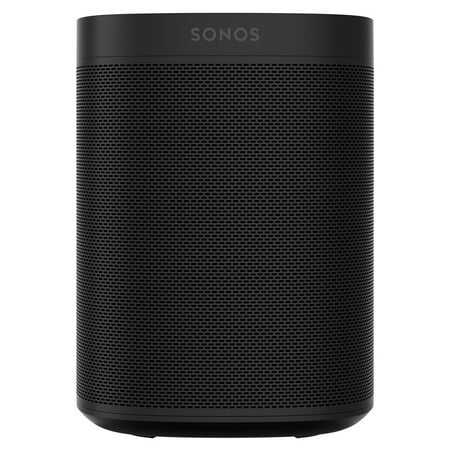 Sonos - One (Gen 2) Smart Speaker with Voice Control built-in - Black