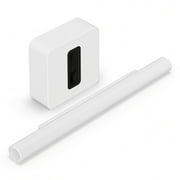 Sonos Premium Entertainment Set with Arc Ultra Soundbar and Sub 4 Wireless Subwoofer White