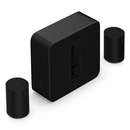 Sonos Premium Home Theater Completion Set with Sub4 & Pair of Era 100s (Black)