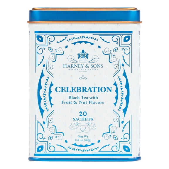Sons Celebration Tea Harney Sachet Tin 20 Ct