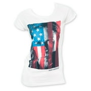 Sons Of Anarchy Womens Cut Back American Flag Jax Tee Shirt