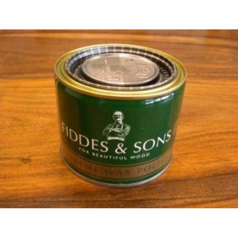 Fiddes Sons Supreme Wax Polish Antique Brown Paint Finish