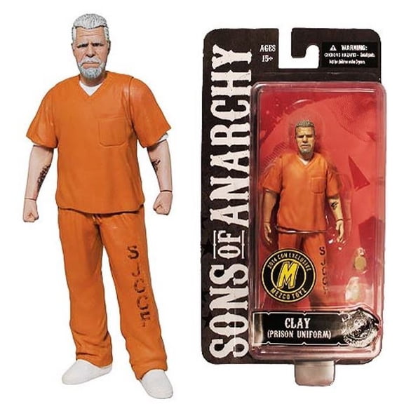 New York Comic Con Sons Of Anarchy Orange Prison Variant Clay Exclusive