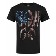 Sons of Anarchy Reaper Face Mens Black Short Sleeved T-Shirt | S | Made by Vanilla Underground