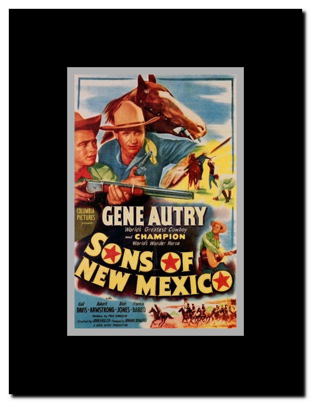 Sons of New Mexico Framed Movie Poster