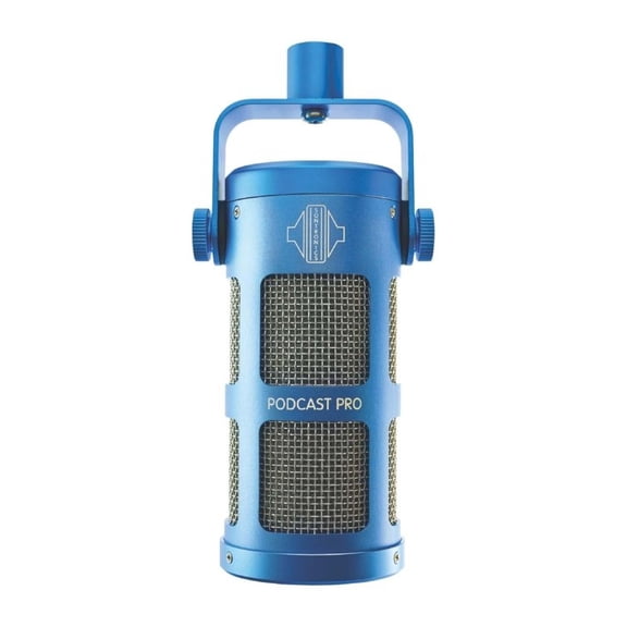 Sontronics Podcast Pro - Dynamic Podcast / Streaming / Broadcast / Gaming Microphone. Blue