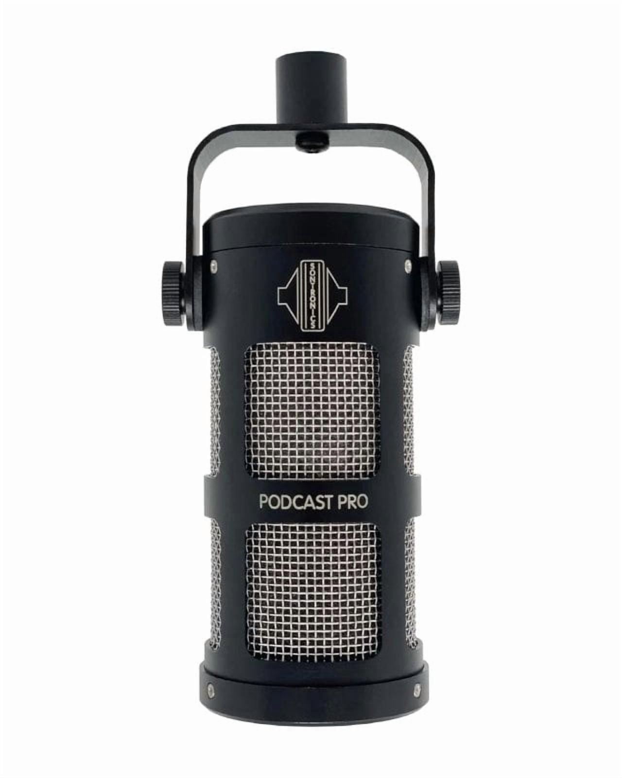 Sontronics Podcast Pro - Dynamic Podcast / Streaming / Broadcast / Gaming Microphone. Black